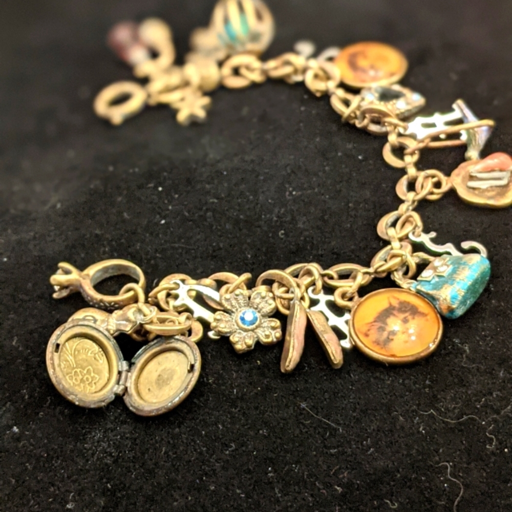 Sweet Romance charm bracelet